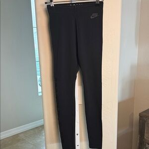 NIKE WOMENS “JUST DO IT” CASUAL BLACK Leggings